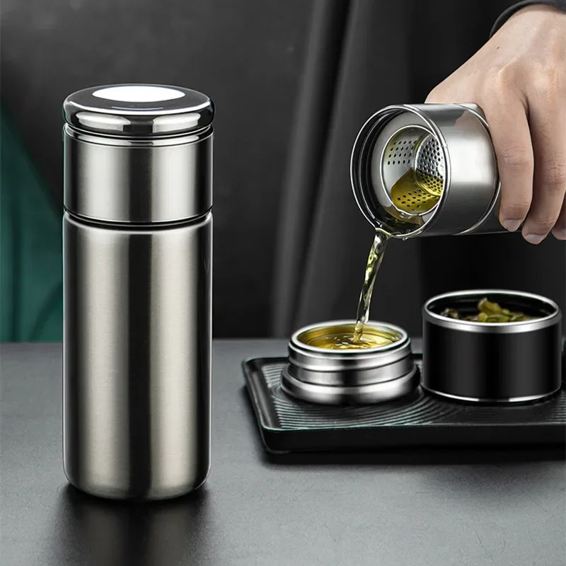 Vacuum Chamber Small - 300/420ml Tee-Infuser aus 304 Edelstahl, Mini-Thermoskanne