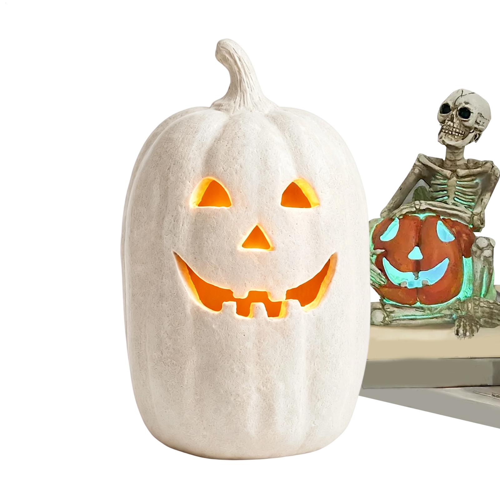 Crafting Resin - Halloween-Kürbisse zum Basteln, handgefertigtes Kürbis-Tischdeko aus