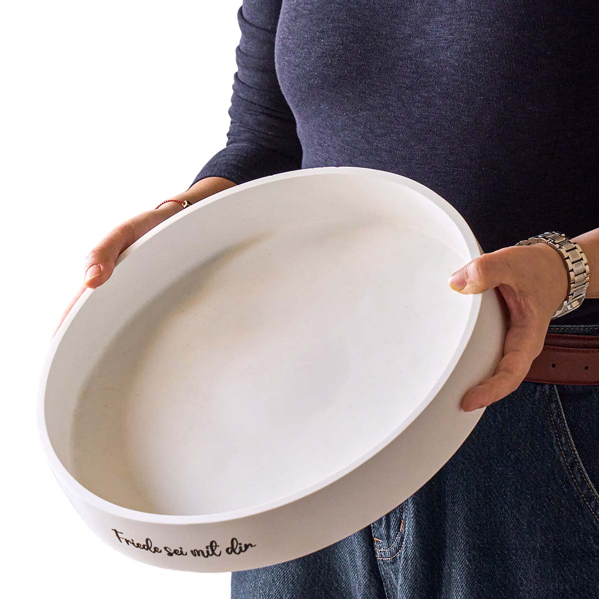 Coaster Mold Round - Beton Runde Kerze Schüssel Schiff Silikon