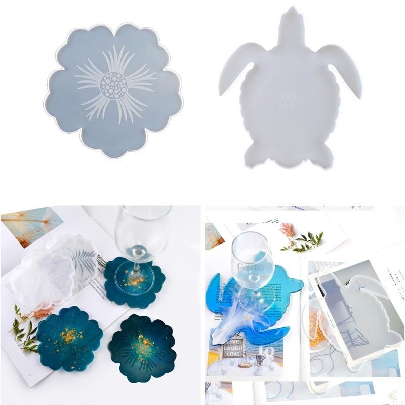 Geode Mold Silicone - R3MC 2PCS DIY Blumenform Silikon Geode