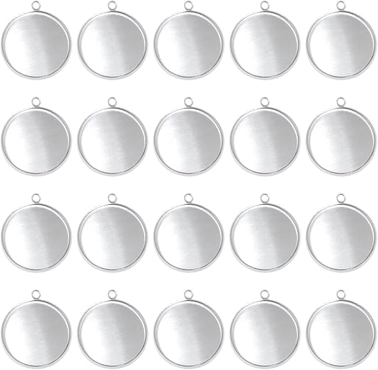 20 Stück Edelstahl-Rohlinge mi – Crafting Resin Bewertung und Preis