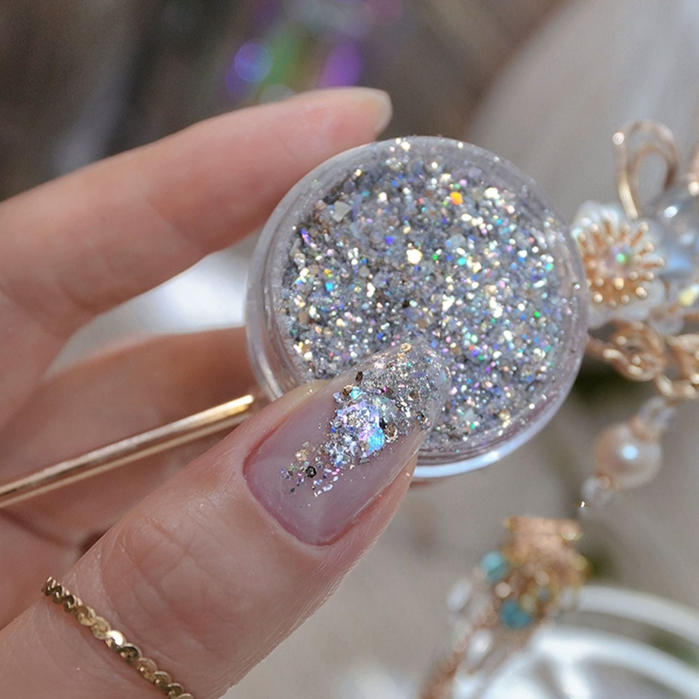 1/2 Boxen 1g holografische Gli – Gold Foil Flakes Bewertung und Preis