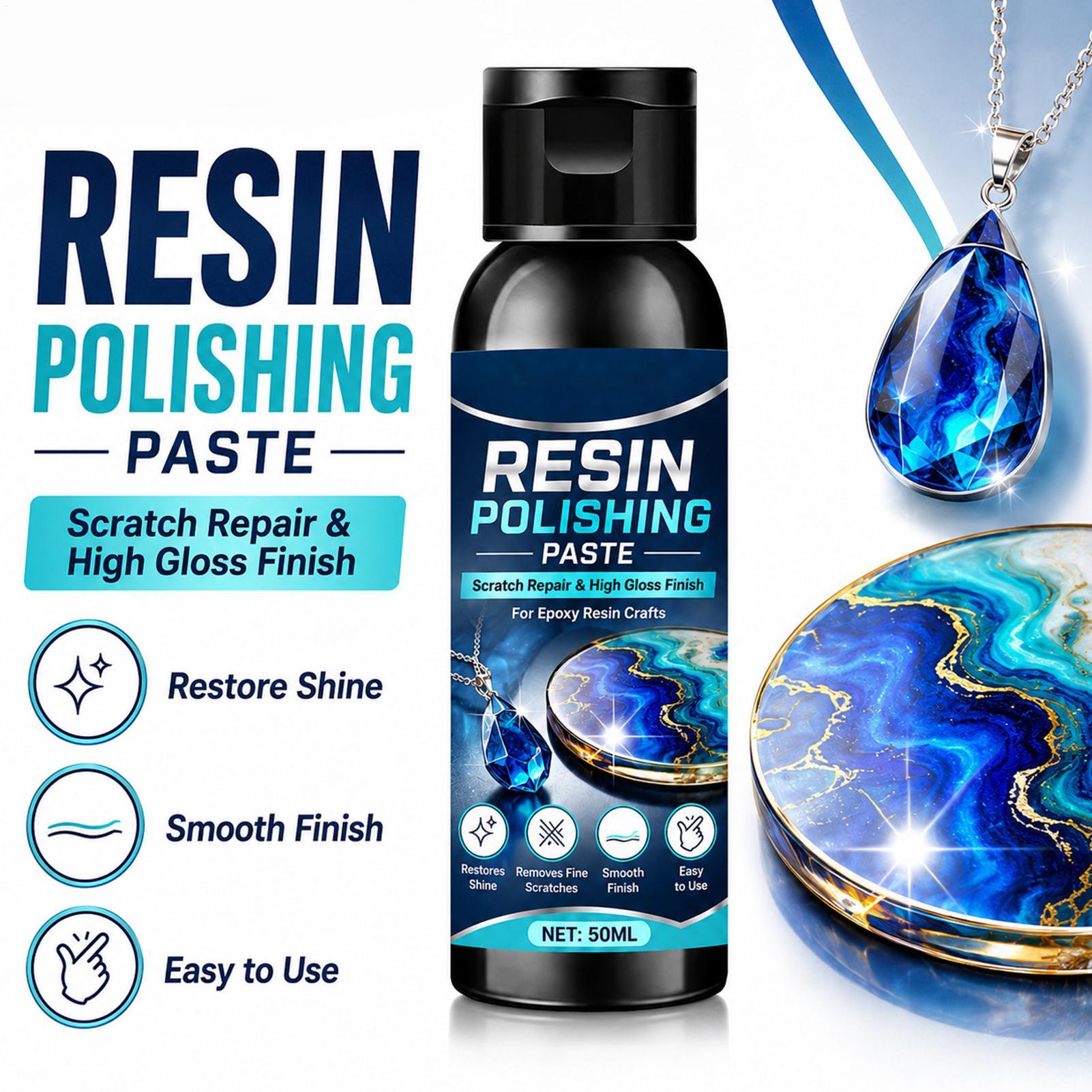 Harz-Polierpaste 50ml Kratzere – Resin Craft Workshop Bewertung und Preis