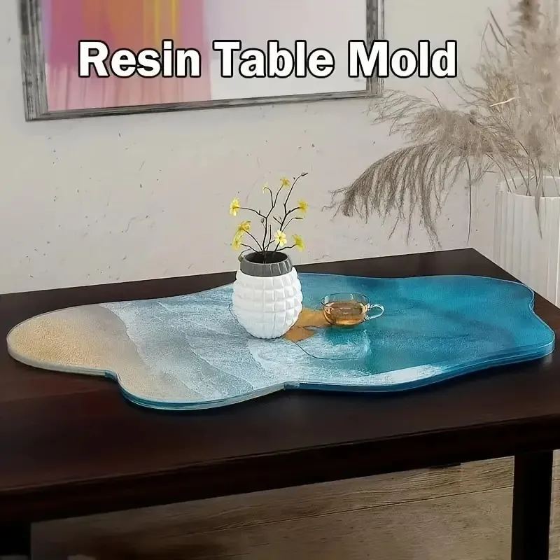 2026-Große 61cm unregelmäßige  – Resin Ocean Wave Mold Bewertung und Preis