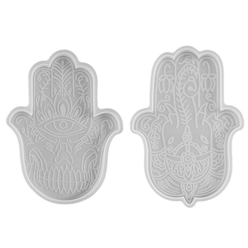 1 Pcs DIY Coaster Hand von Fat – Silicone Mold Tray Bewertung und Preis
