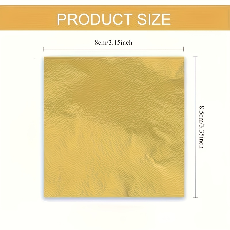Set mit 100 Stück Imitations-G – Gold Foil Flakes Bewertung und Preis