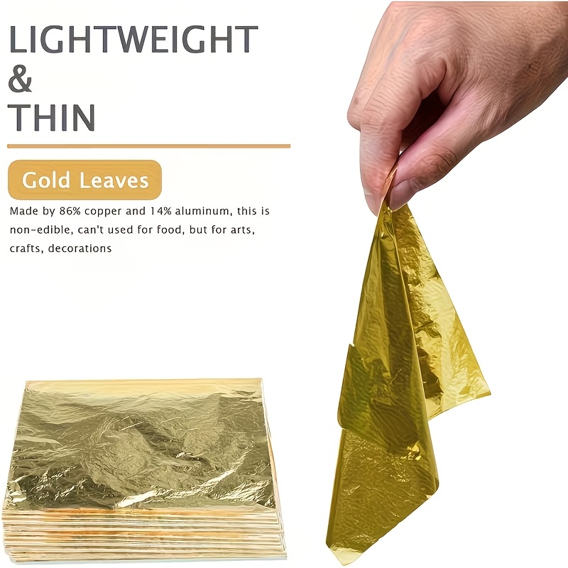 Set mit 100 Stück Imitations-G – Gold Foil Flakes Bewertung und Preis