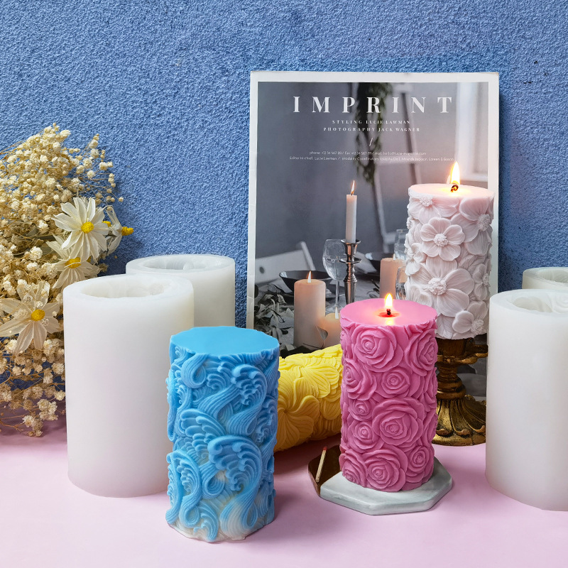 Ozeanwellen-Zylinder-Aromakerz – Resin Ocean Wave Mold Bewertung und Preis