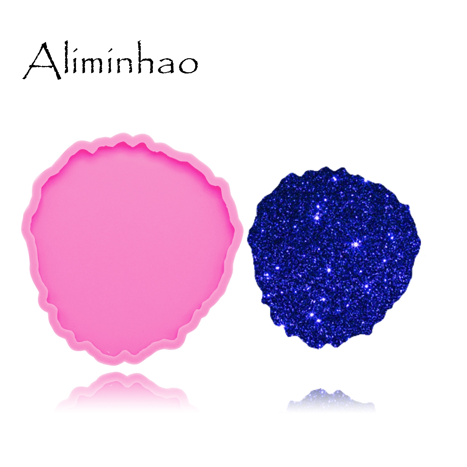 DY0278 Shiny Hochwertige runde – Geode Mold Silicone Bewertung und Preis