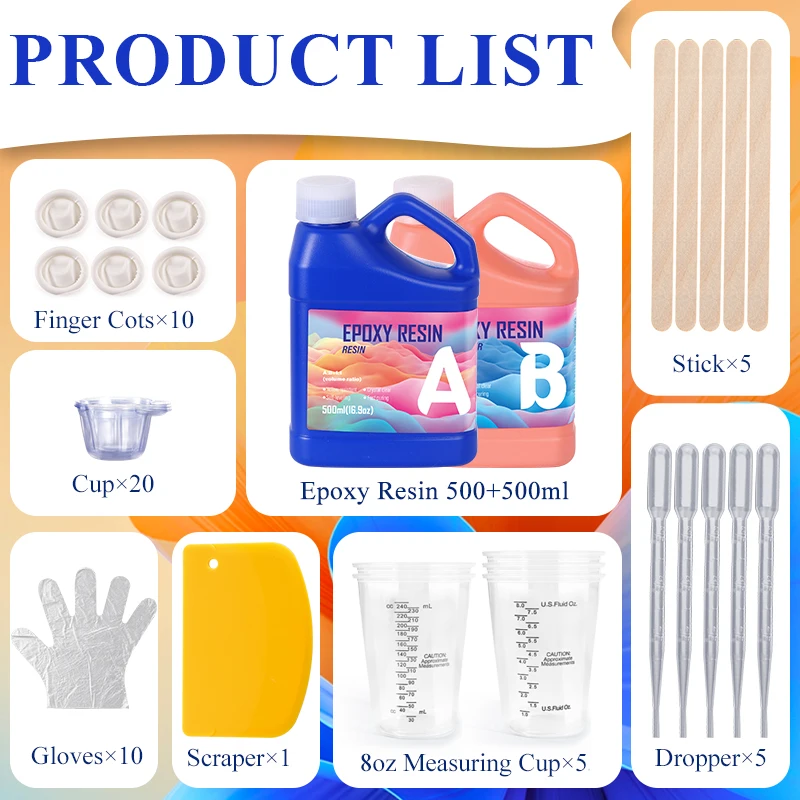 Einfach zu Mischendes Epoxidha – Resin Jewelry Kit Bewertung und Preis