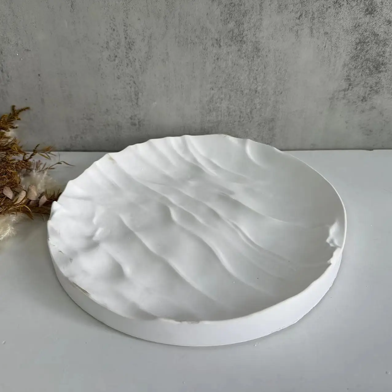 Unregelmäßige Ozean wellen gro – Coaster Mold Round Bewertung und Preis