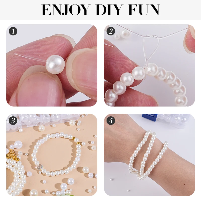 800 stücke Künstliche Faux Per – Crafting Resin Bewertung und Preis