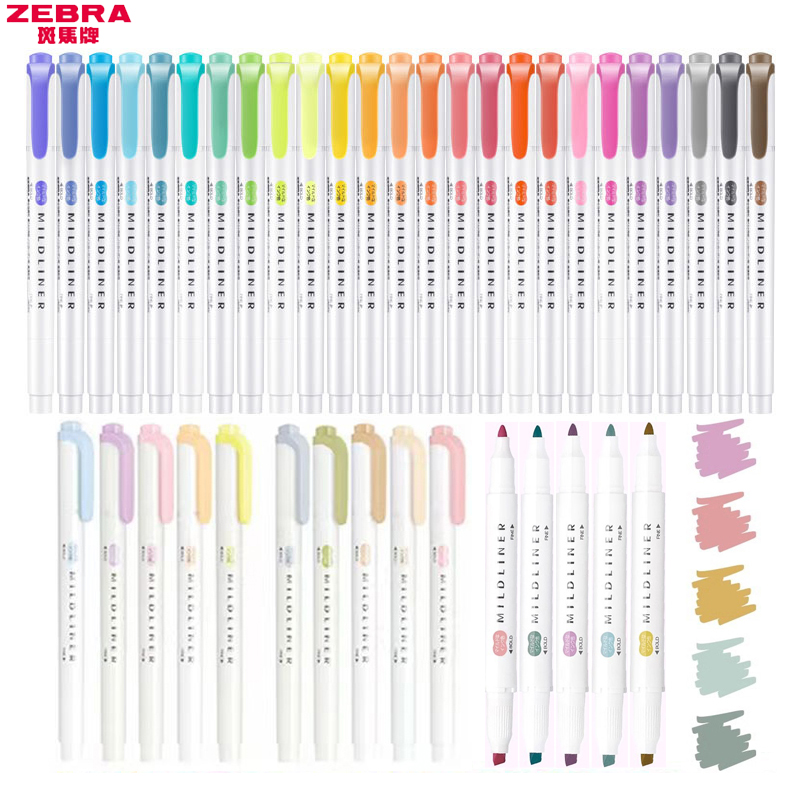 1/3 Stück ZEBRA MILDLINER WKT7 – Zebra Pen Mildliner Bewertung und Preis