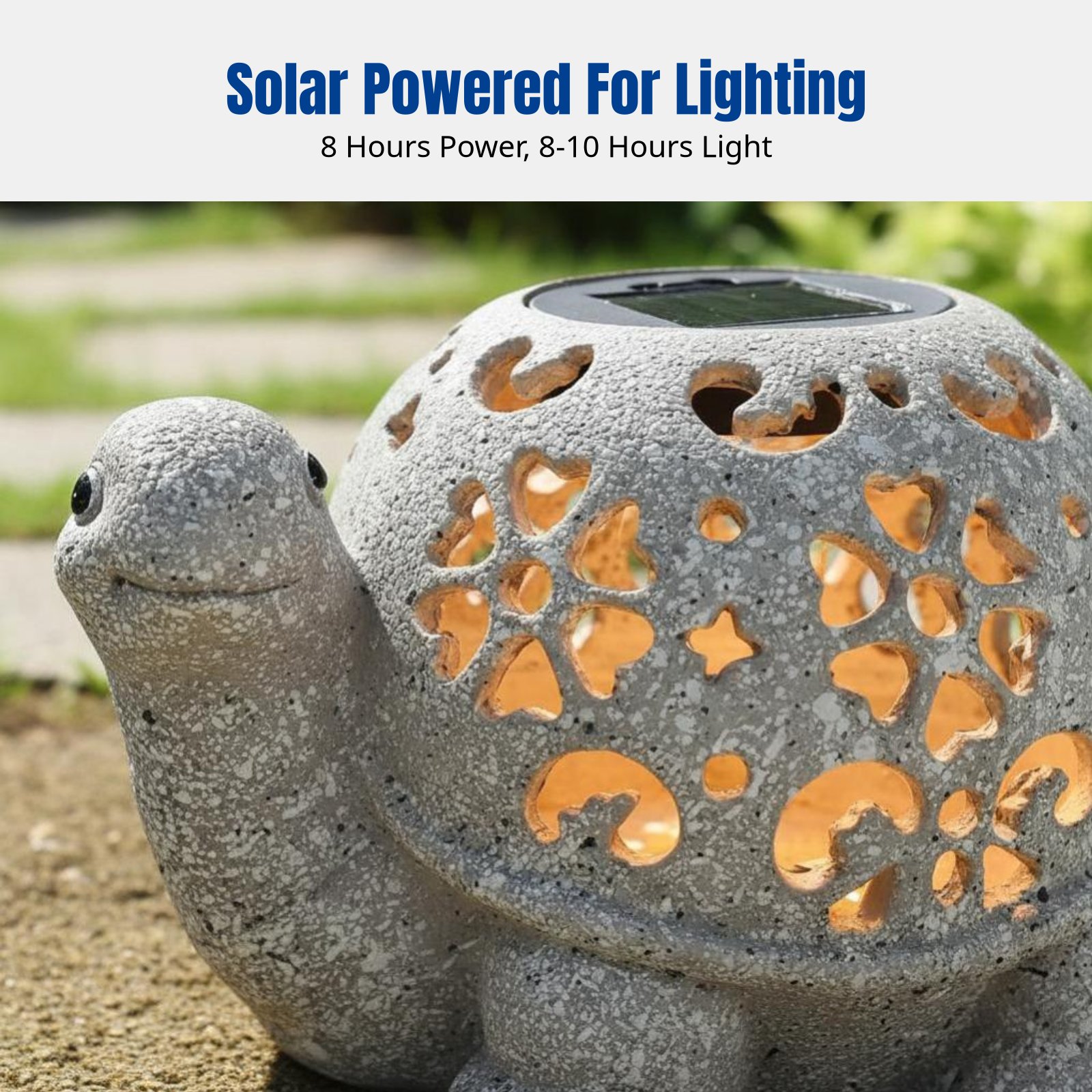 Gartendekoration, Solar-Hohlsc – Crafting Resin Bewertung und Preis