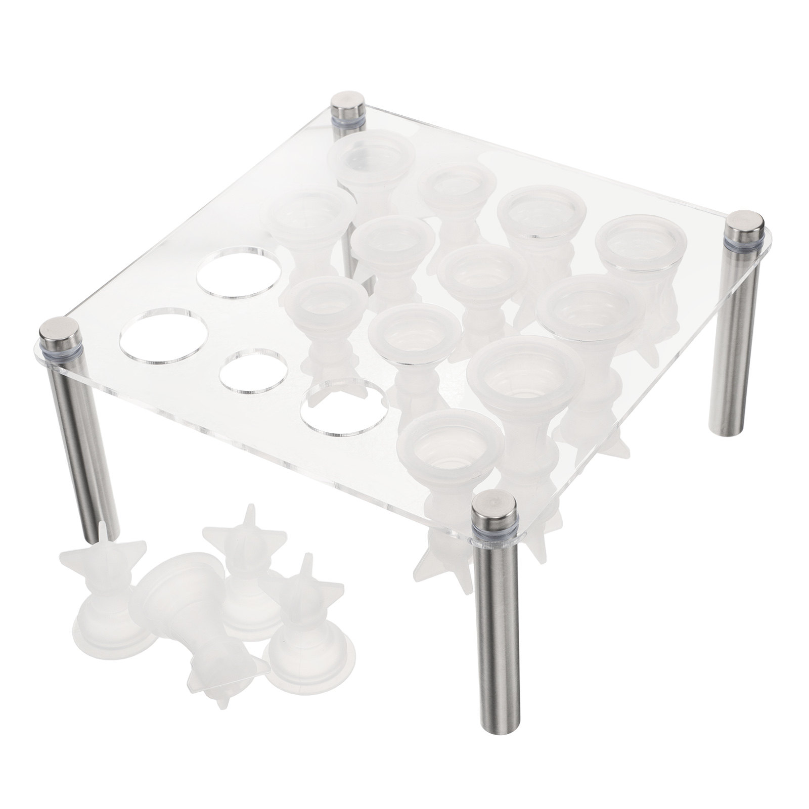 1 Set Schachfiguren-Silikonfor – Resin Craft Workshop Bewertung und Preis