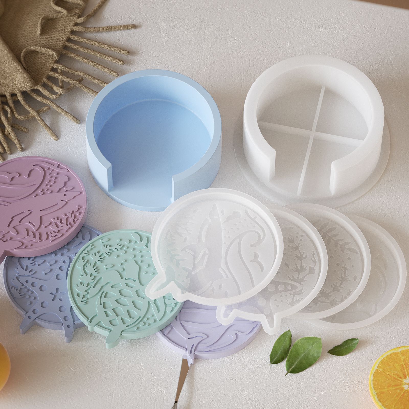 Gips Untersetzer Lagerung Basi – Resin Ocean Wave Mold Bewertung und Preis