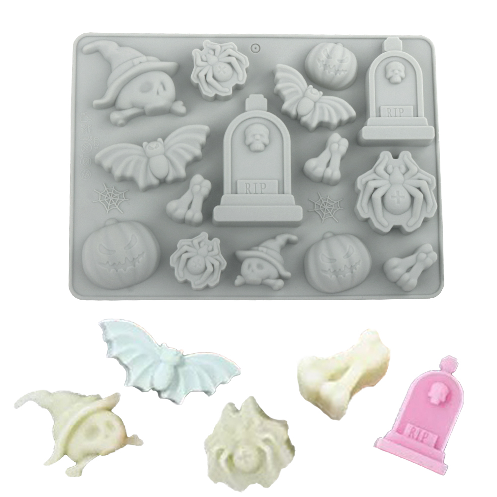 Halloween Element Grabstein Sp – Silicone Mold Tray Bewertung und Preis