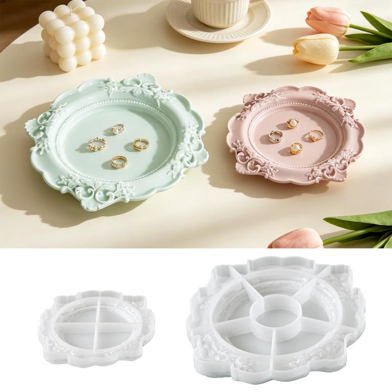 1 Stück Vintage Barock Relief  – Silicone Mold Tray Bewertung und Preis