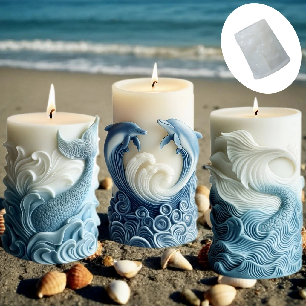 DIY Ozeanwelle Schaum zylindri – Resin Ocean Wave Mold Bewertung und Preis
