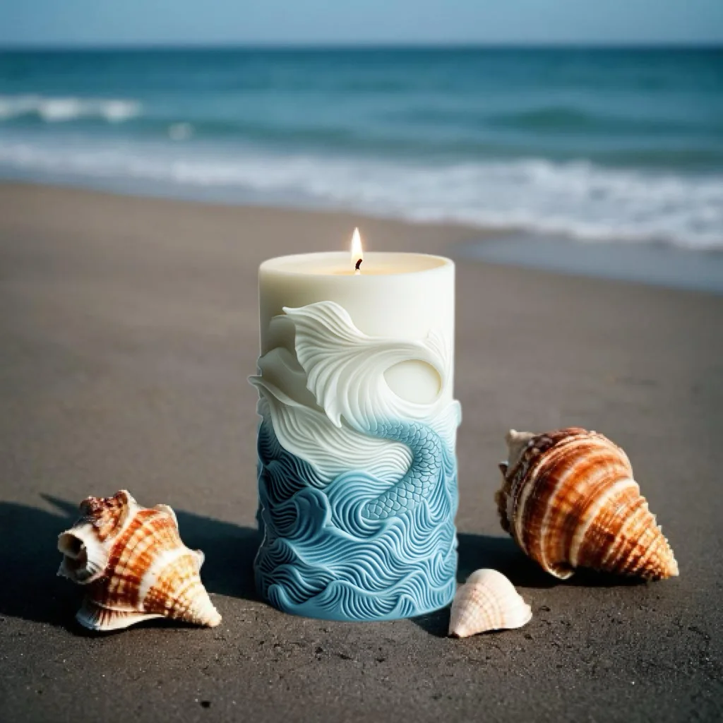 DIY Ozeanwelle Schaum zylindri – Resin Ocean Wave Mold Bewertung und Preis