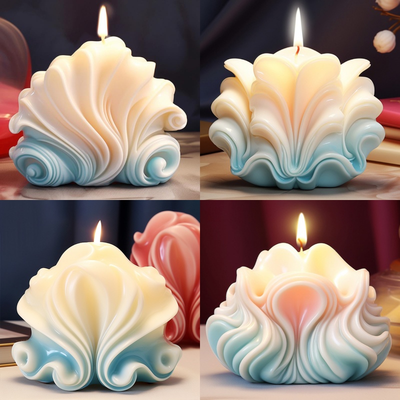 Ozeanmuschel-Kerzen-Silikonfor – Resin Ocean Wave Mold Bewertung und Preis