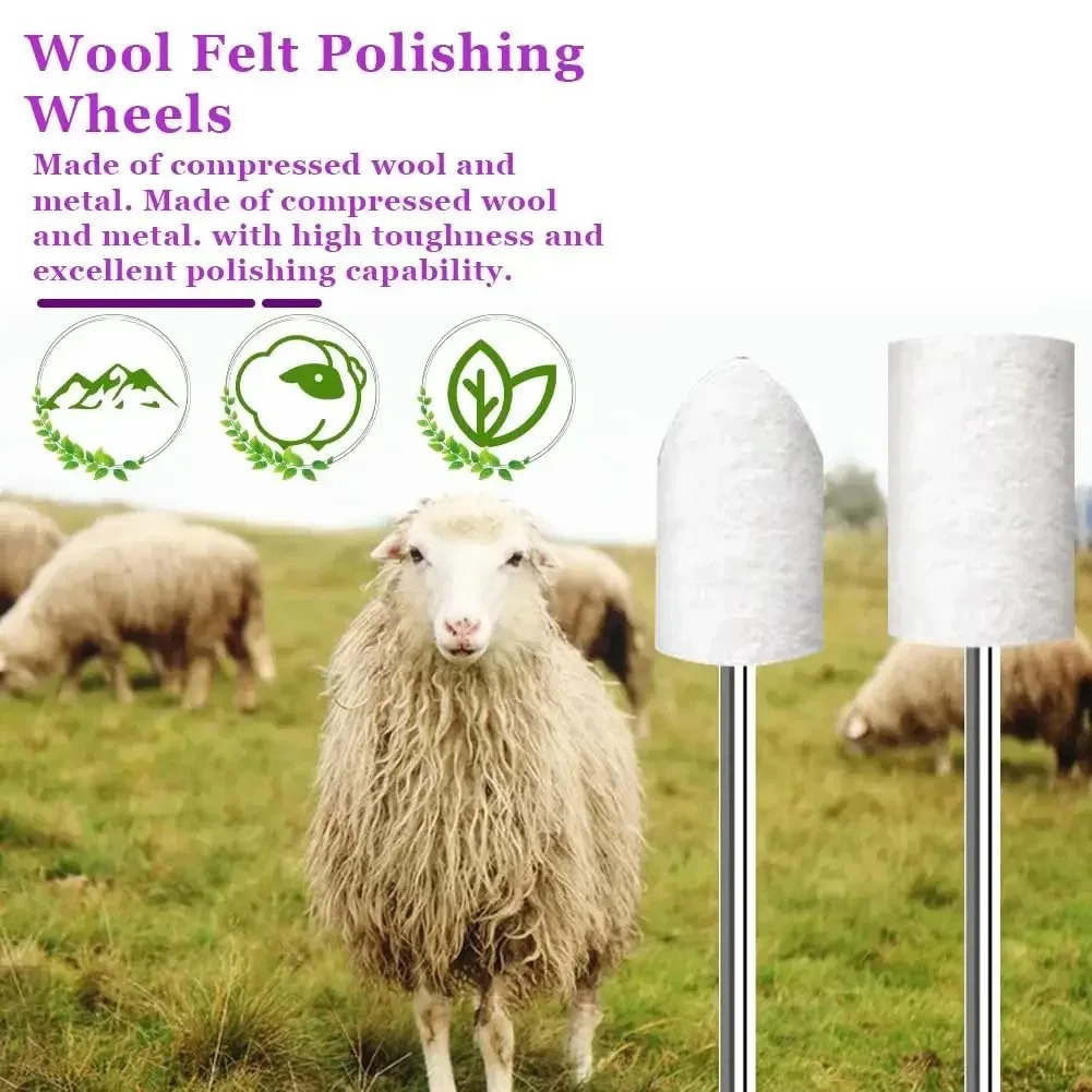 80-teiliges Wollfilz-Poliersch – Resin Crafts Diy Bewertung und Preis